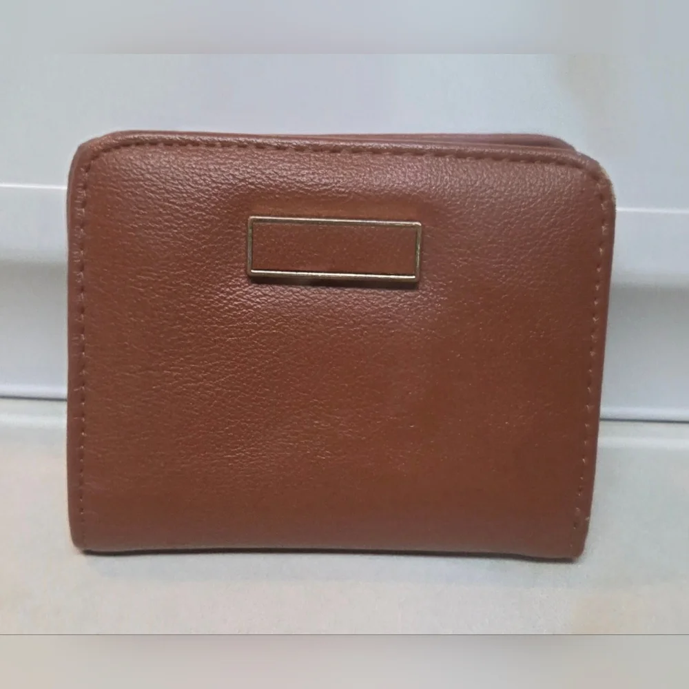 Small Brown Folding Women's Wallet